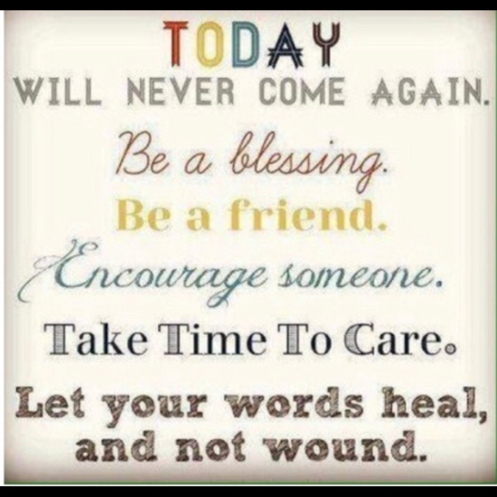 Be a blessing to someone!